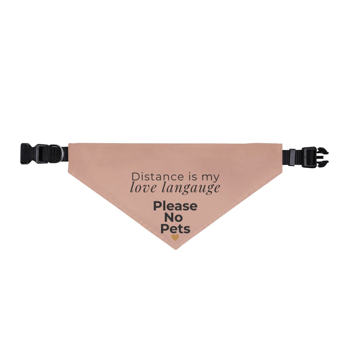 Distance is My Love Language Bandana