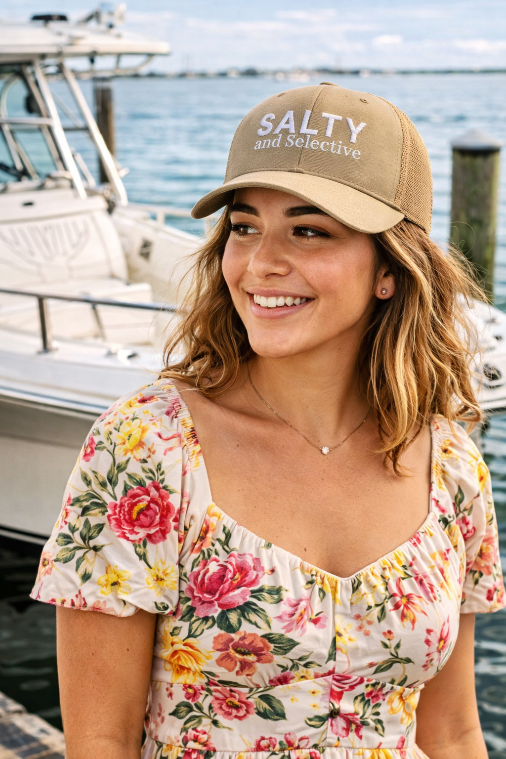 Salty & Selective Trucker Cap