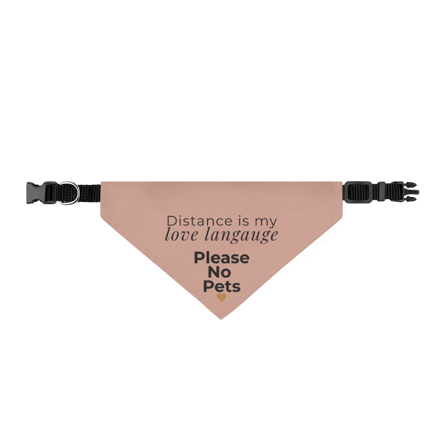 Distance is My Love Language Bandana