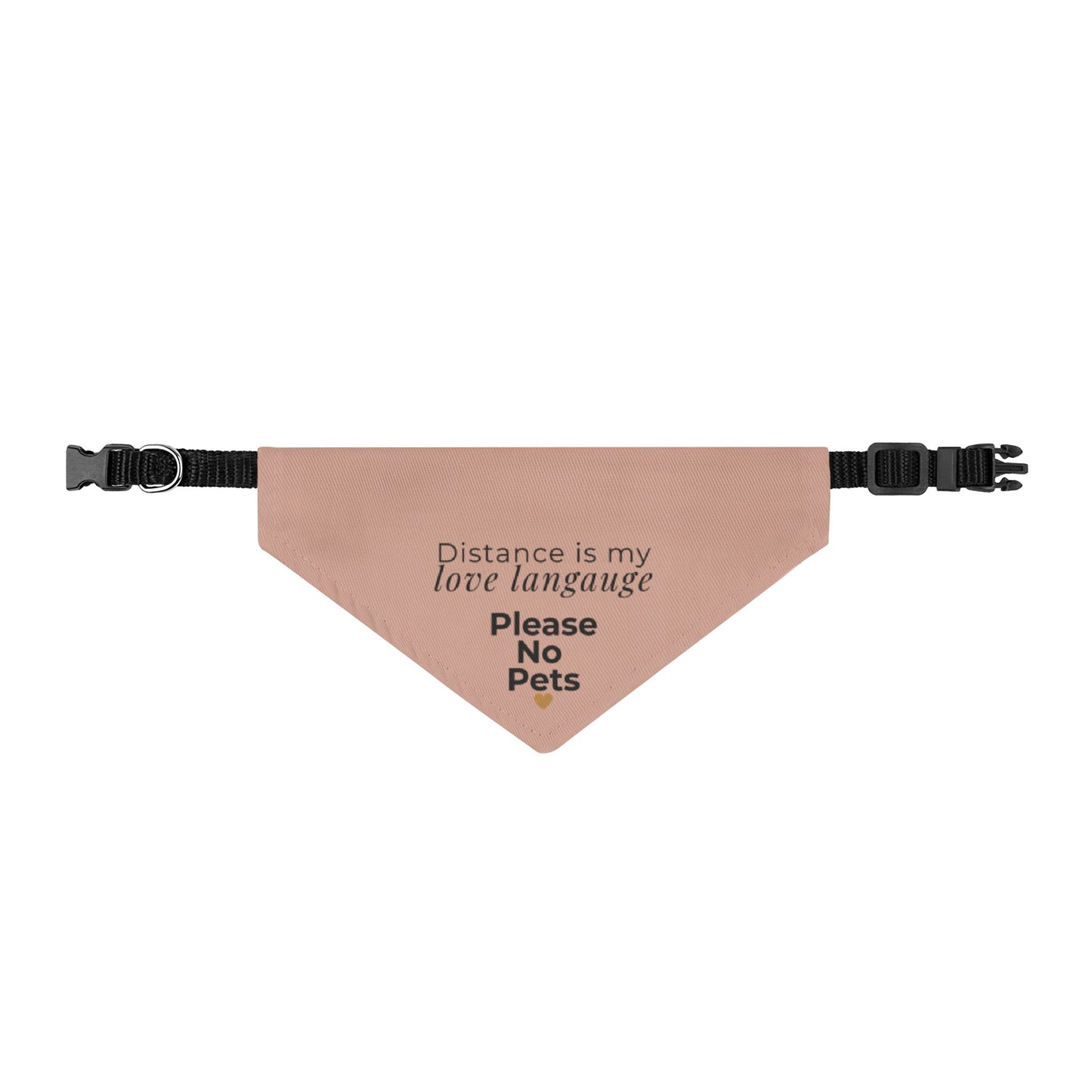 Distance is My Love Language Bandana