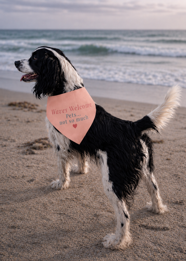 Waves Welcome Dog Bandana