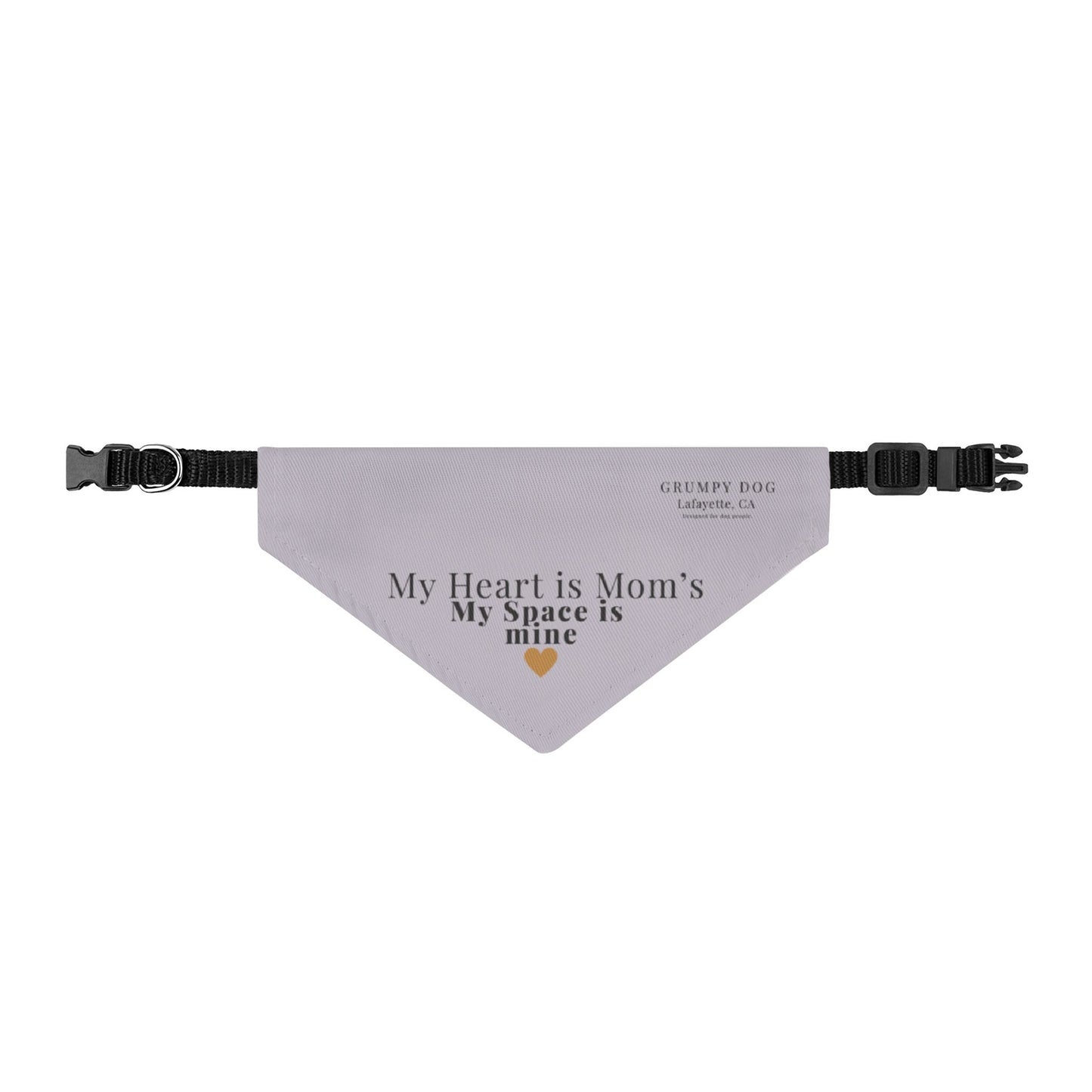 Dog Mom Bandana | Lavender | Slip-On Collar Bandana