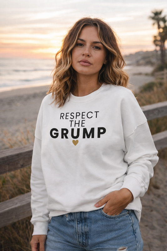 Respect the Grump Sweatshirt | Women’s Organic Crew