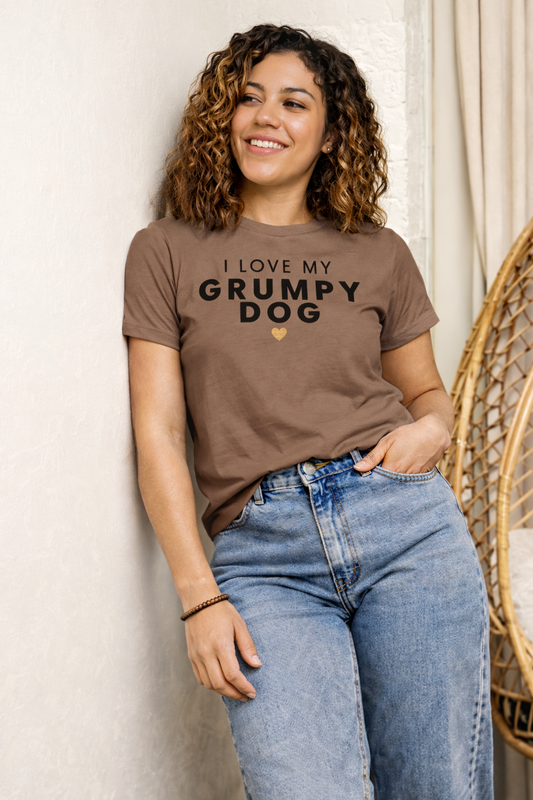 The Grumpy Dog Tee | Women’s High-Waisted