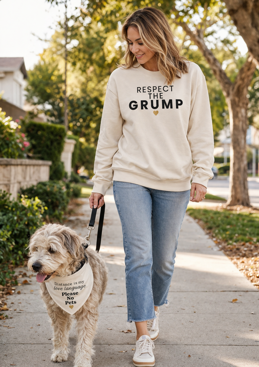 Respect the Grump Sweatshirt | Unisex Premium Crew